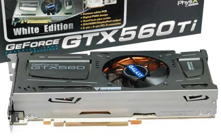 GC и White Edition GeForce GTX 560 Ti от Galaxy